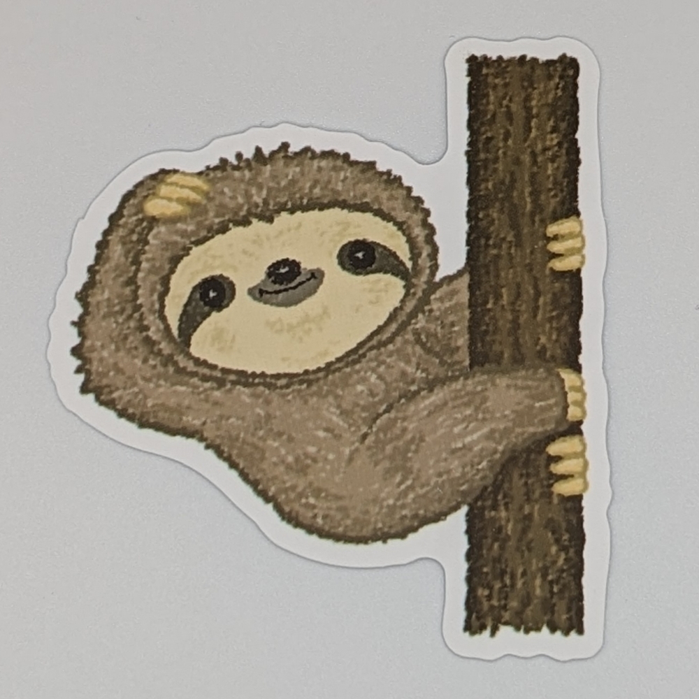 Sloth Sticker - Picture 1 of 2